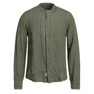 NEW BLAUER men's button down shirt in military green